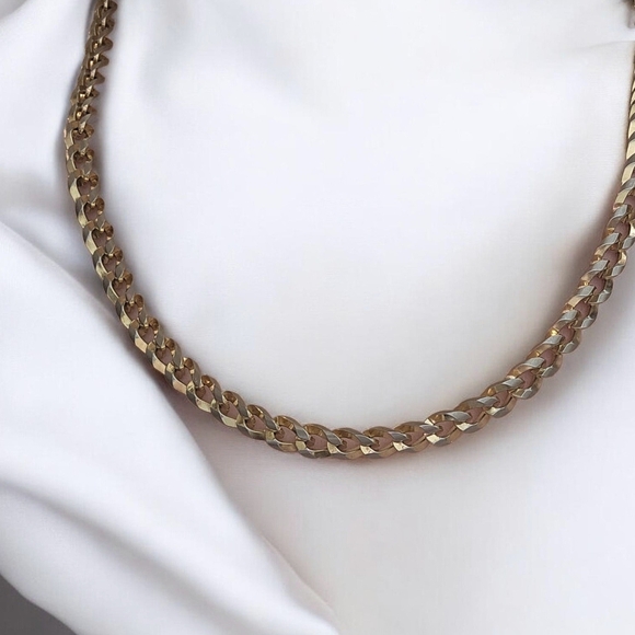Thick Golden Chain Necklace - Picture 1 of 16